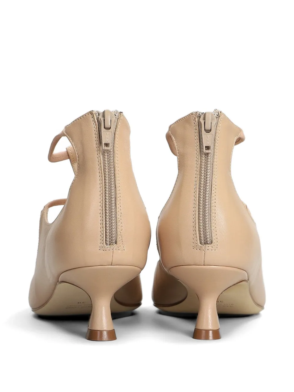 Anna F. 5cm cut-out pumps Beige