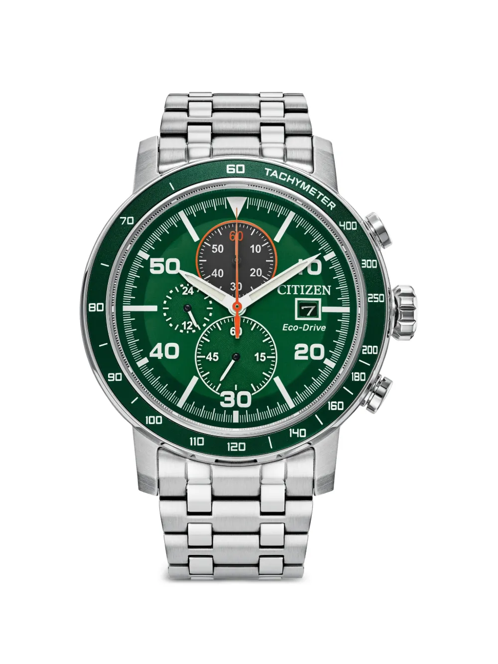 Citizens of Humanity Brycen Eco-Drive 44mm watch - Grün