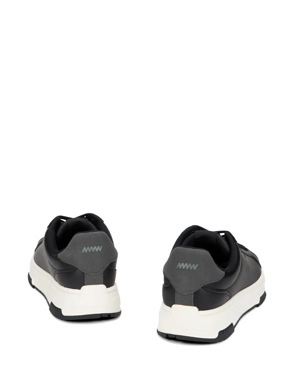 HUGO Yarrow sneakers met logodetail Zwart