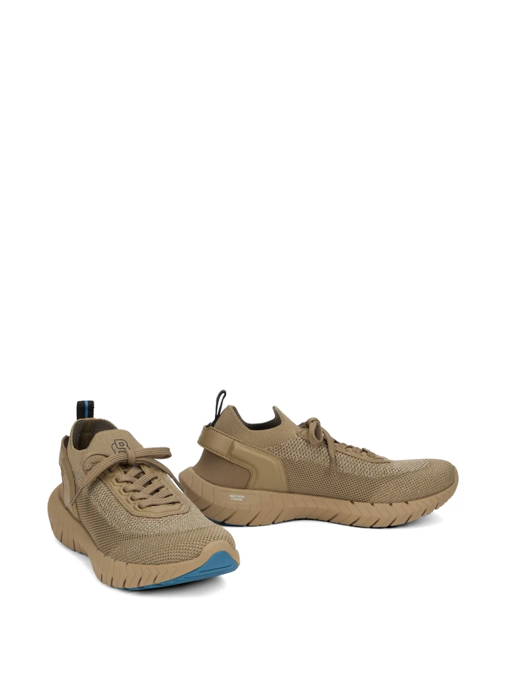 BOSS Motion mesh sneakers Beige