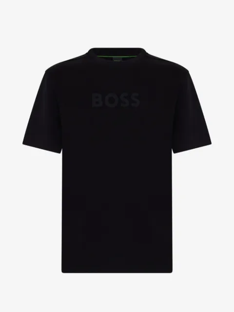 BOSS polo à empiècements contrastants