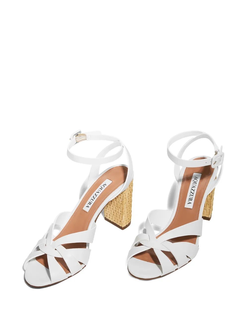 Aquazzura Copacabana heeled sandals Wit