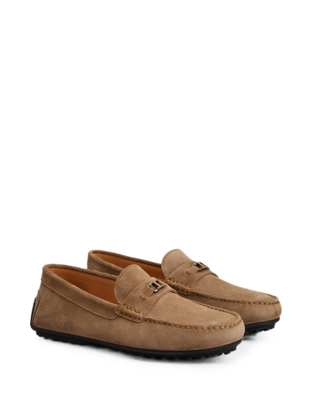 Tod's City Gommino leren loafers Bruin