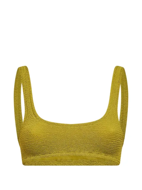 MC2 Saint Barth Naima crinkle-effect bikini top