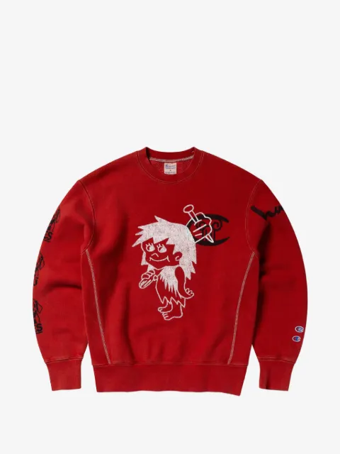 Champion sudadera con estampado gráfico