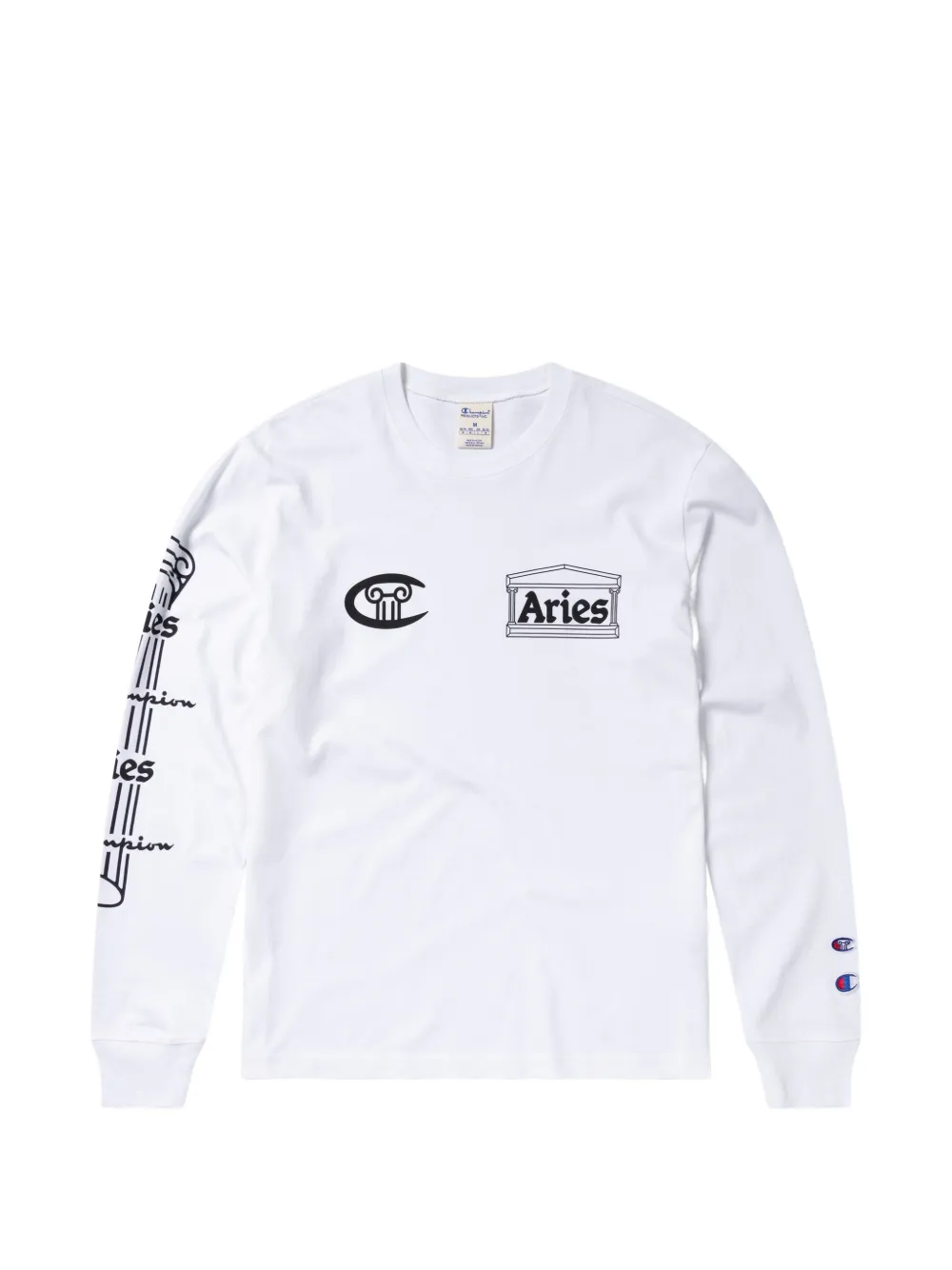 Champion x Aries logo-print sweatshirt - Weiß