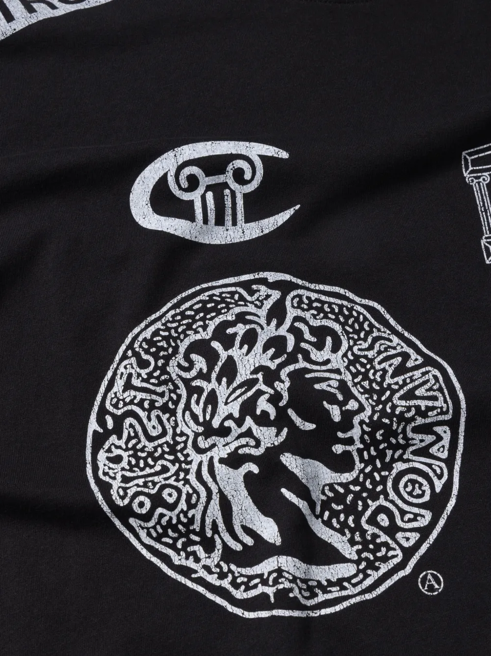 Champion x Aries sweater met grafische print Zwart