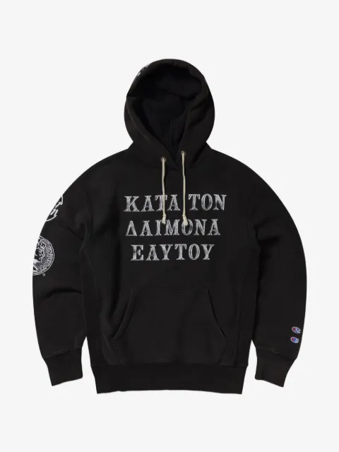 Champion hoodie con estampado gráfico y cordones en colaboración con Aries
