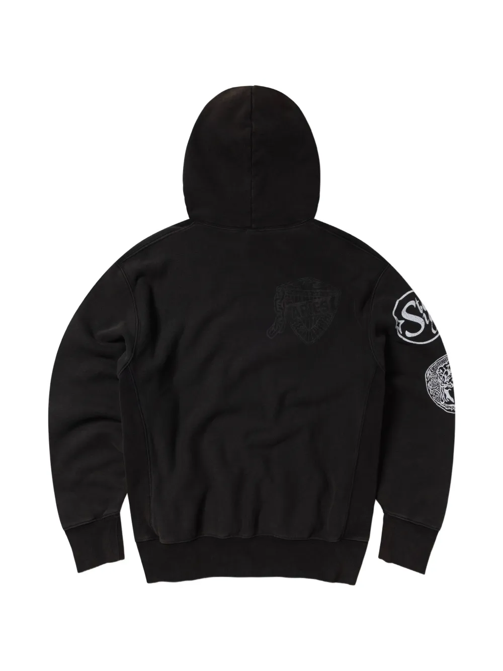 Champion x Aries hoodie met trekkoord en grafische print Zwart