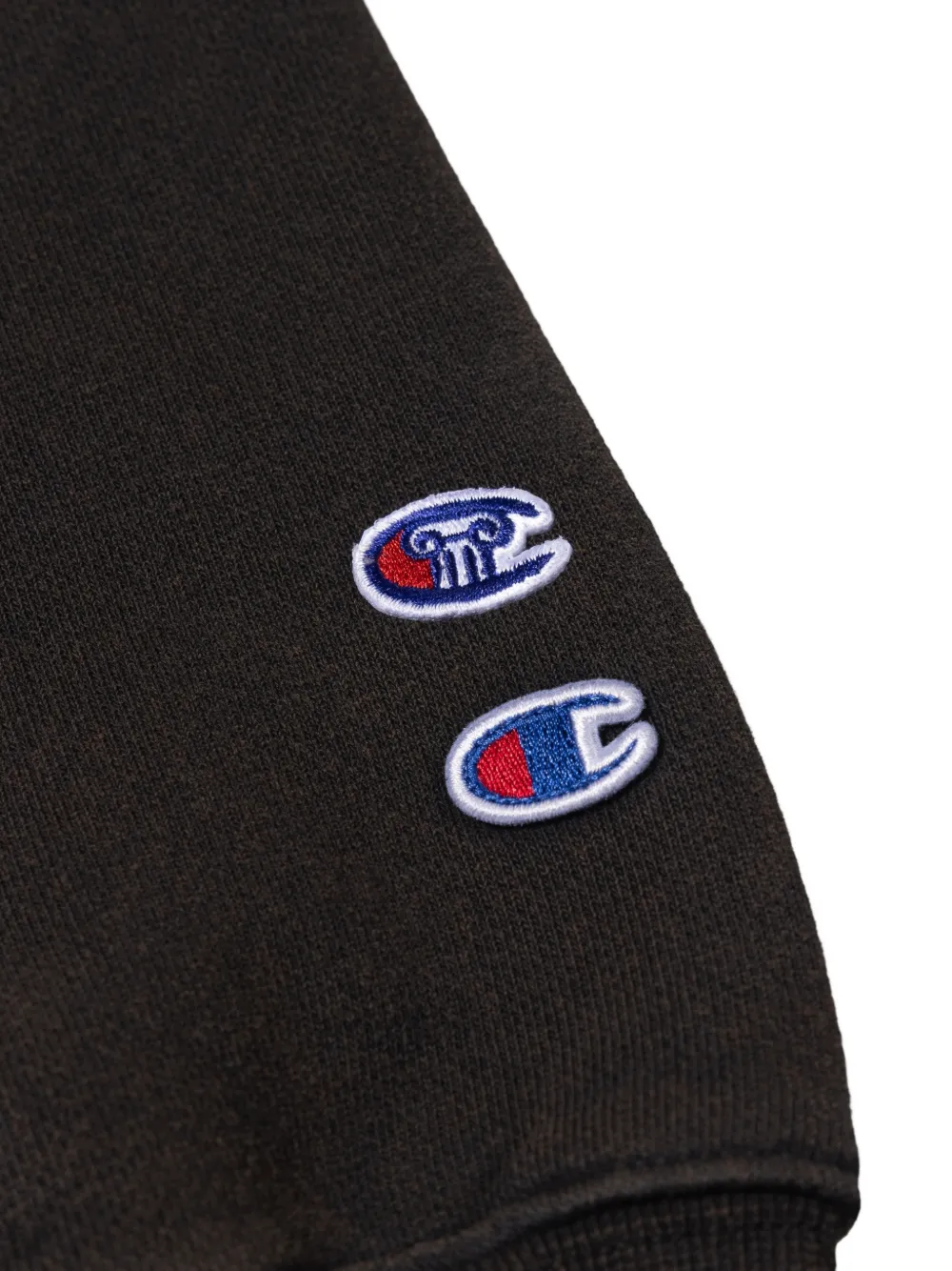 Champion x Aries hoodie met trekkoord en grafische print Zwart