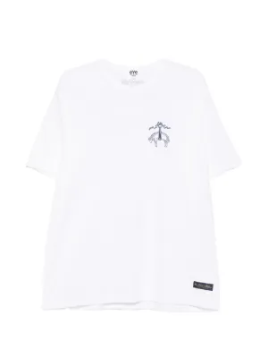 Supreme S Logo Henley Top | White | FARFETCH