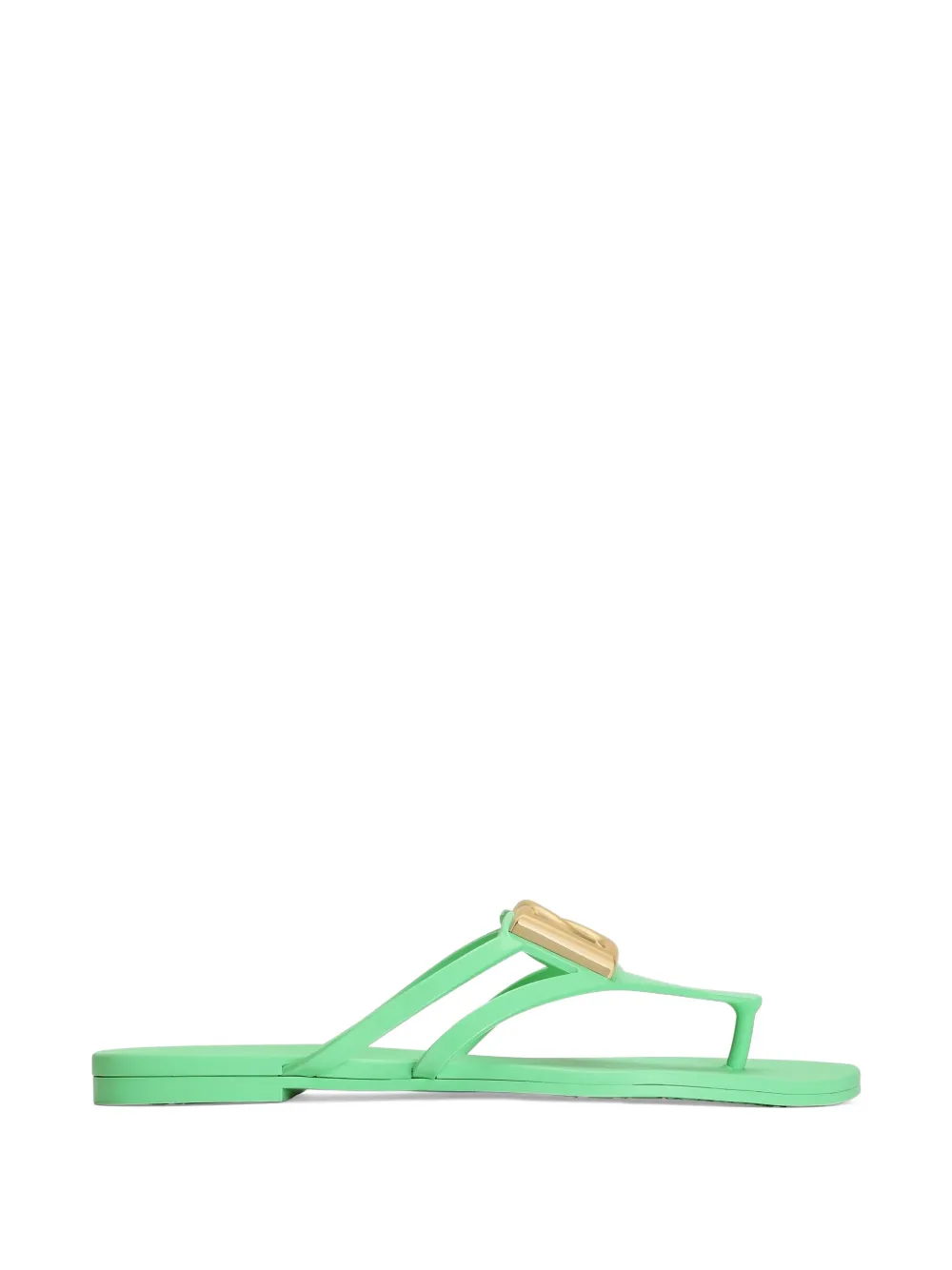 Dolce & Gabbana rubber beachwear flip-flops - Grün