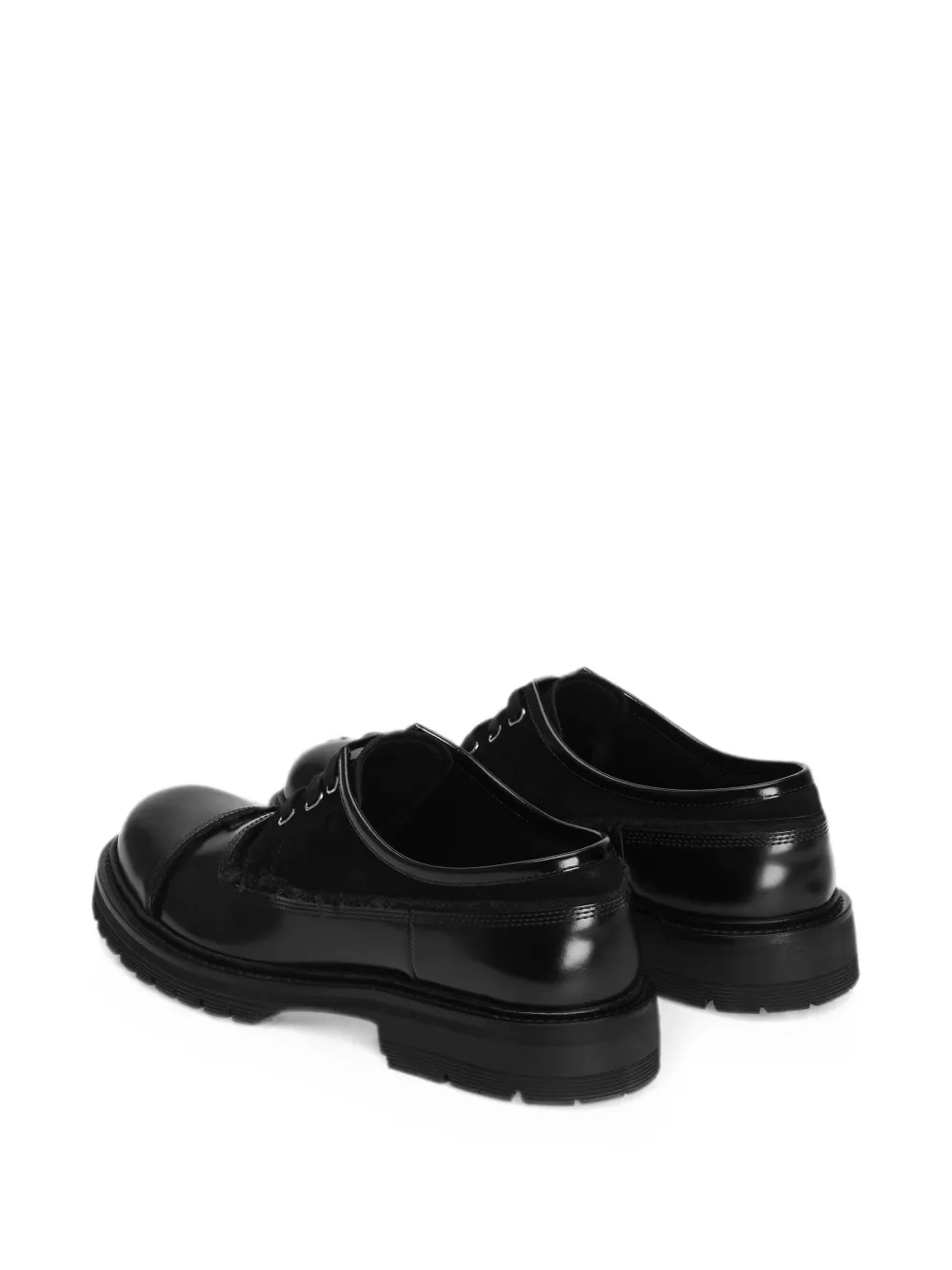Dolce & Gabbana Derby veterschoenen Zwart
