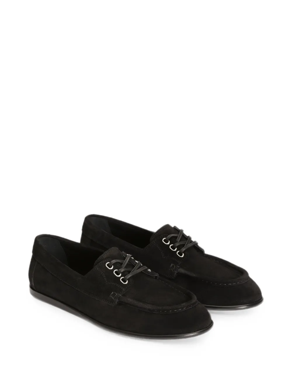 Dolce & Gabbana Derby shoes in split Zwart