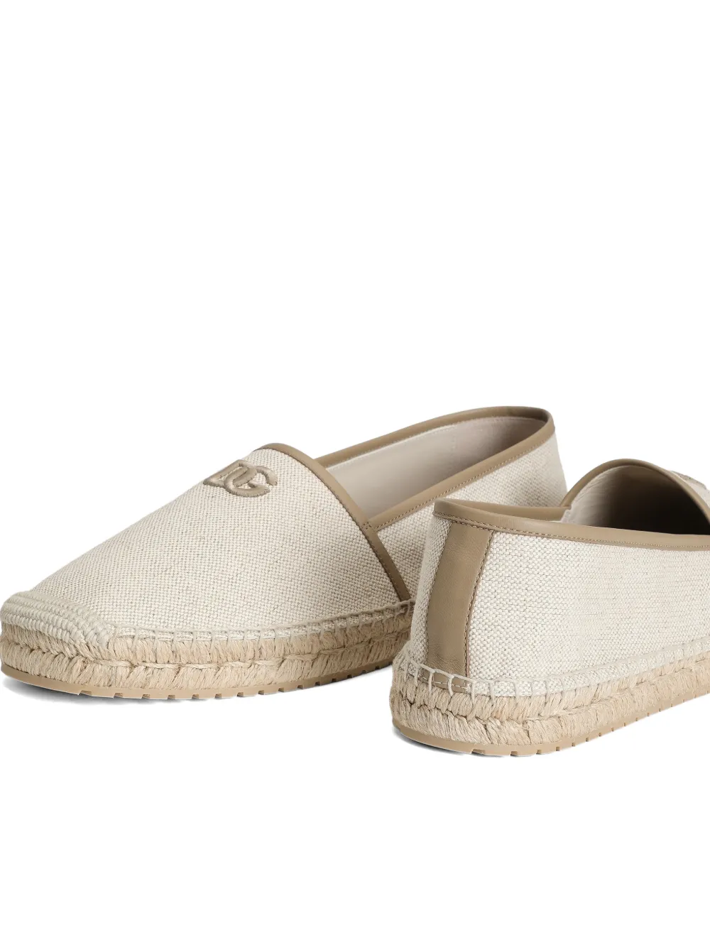 Dolce & Gabbana Canvas espadrilles Beige