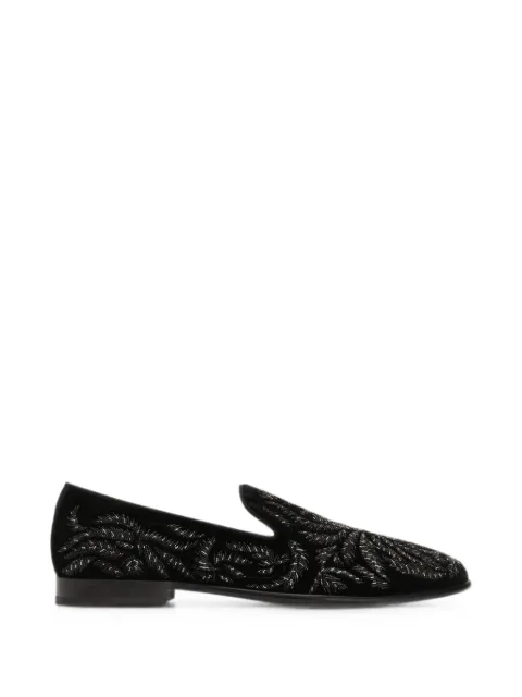 Dolce & Gabbana velvet loafers