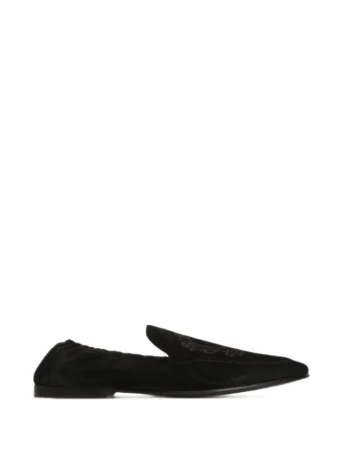 Dolce & Gabbana calfskin slippers