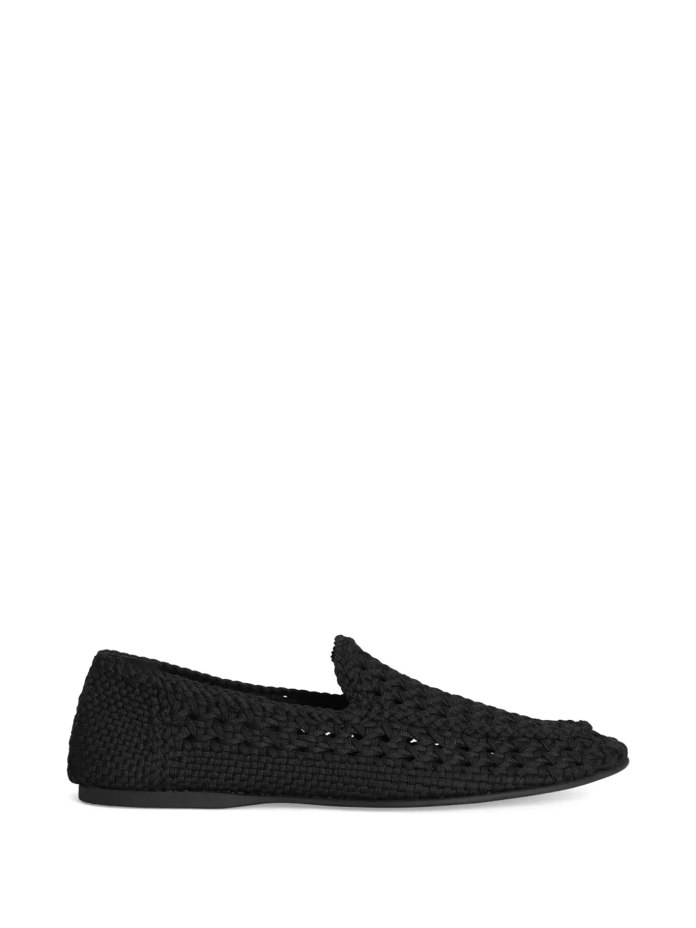 Dolce & Gabbana slippers in woven fabric - Nero