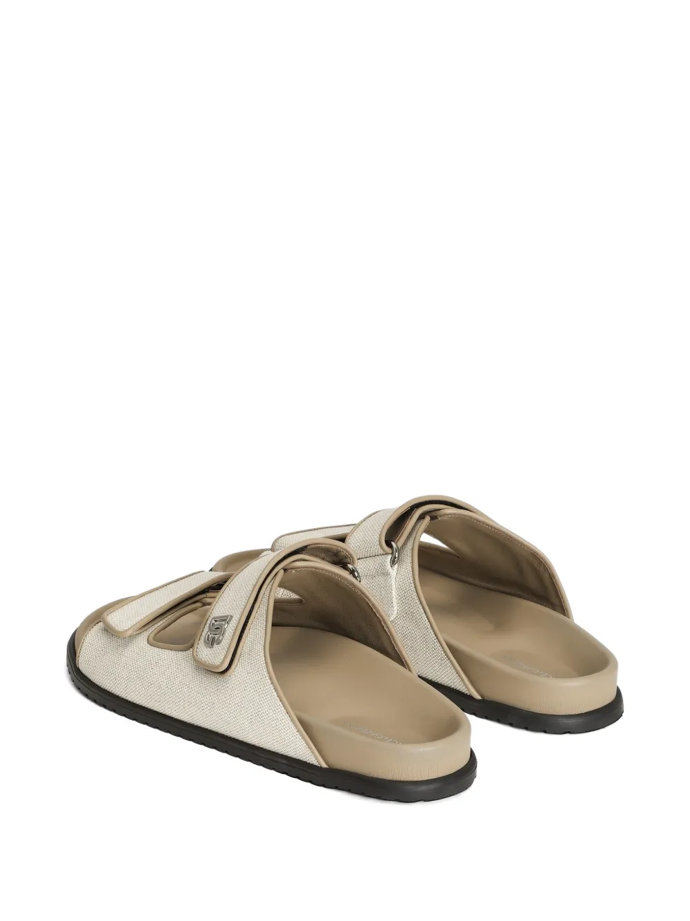 Dolce & Gabbana Canvas sandalen Wit