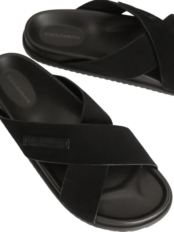 Dolce & Gabbana 黒サンダル Dolce & Gabbana サンダル | ブラック | FARFETCH JP