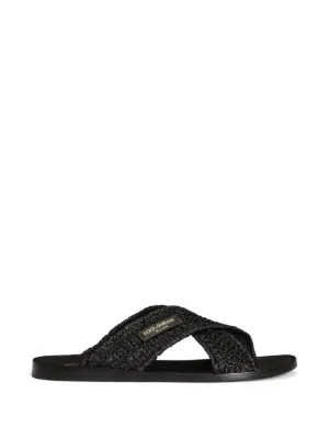Dolce & Gabbana サンダル | ブラック | FARFETCH JP