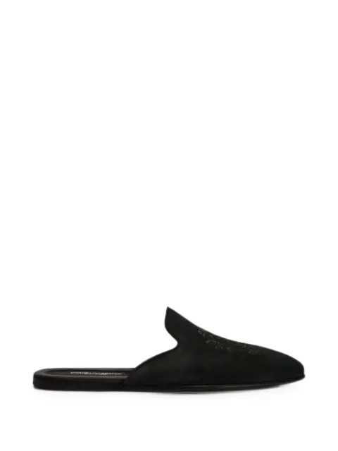 Dolce & Gabbana calfskin slippers