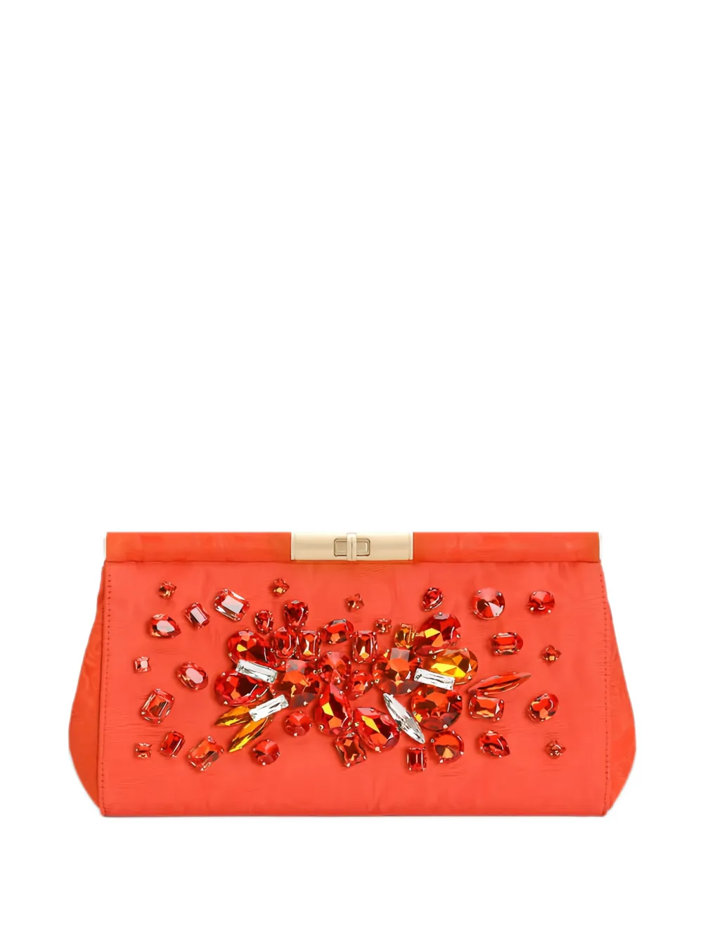 Dolce & Gabbana Borsa a spalla Marlene con ricamo - Arancione