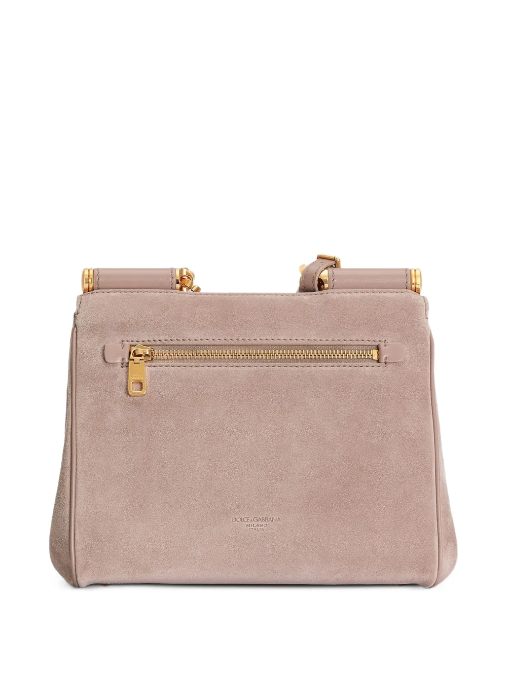 Dolce & Gabbana My Sicily kleine kalfsleren handtas Roze