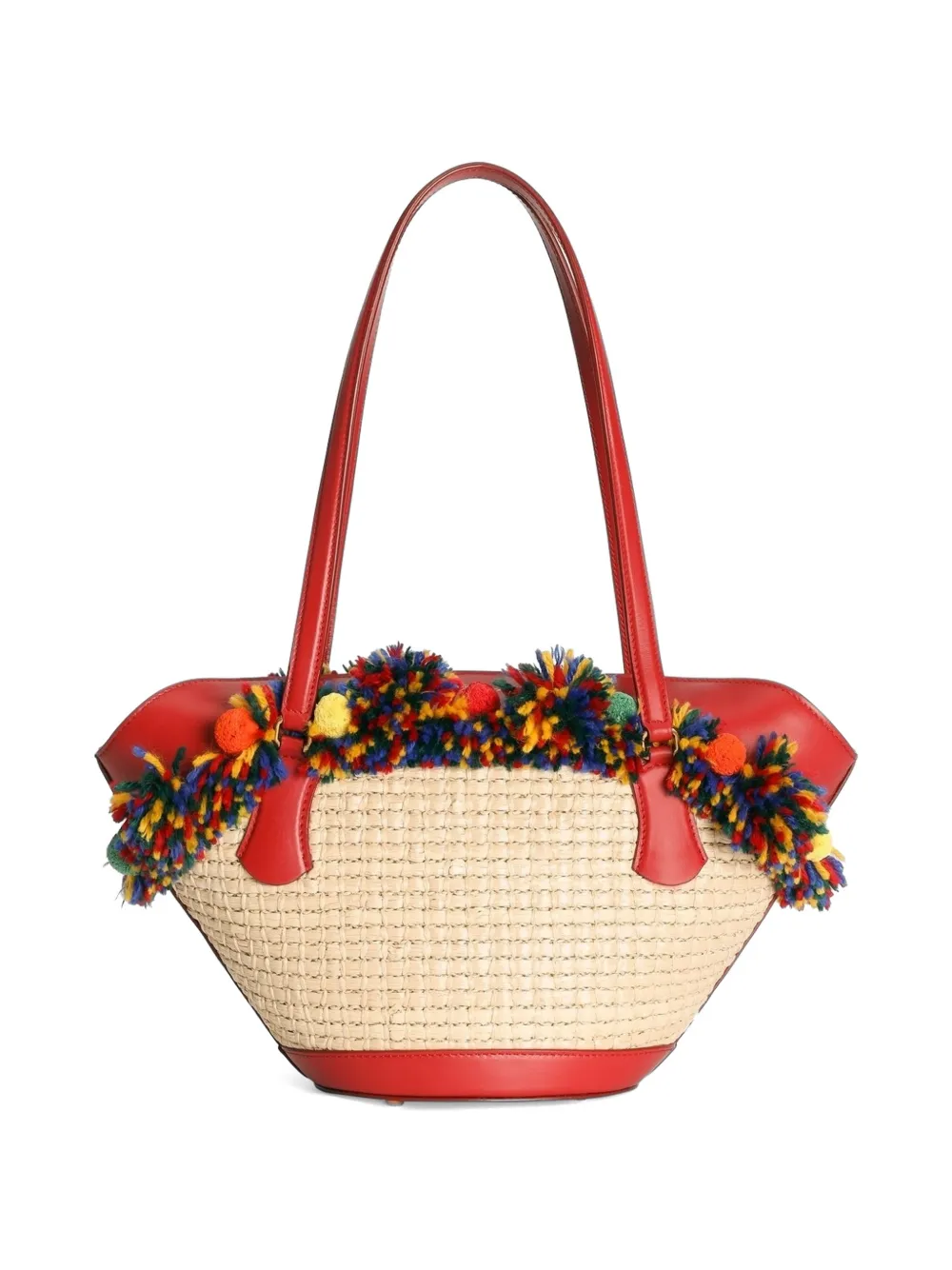 Dolce & Gabbana Raffia Coffa Capri Bag | Neutrals | FARFETCH