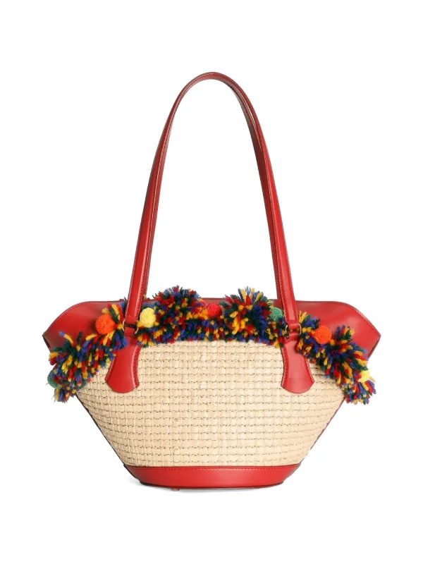 Dolce & Gabbana Raffia Coffa Capri Bag | Neutrals | FARFETCH