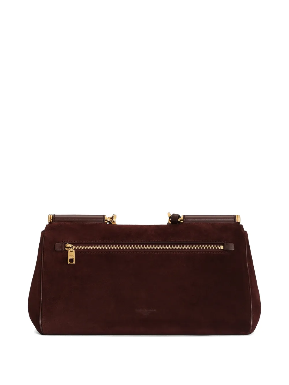 Dolce & Gabbana My Sicily medium handtas van kalfsleer met split Rood