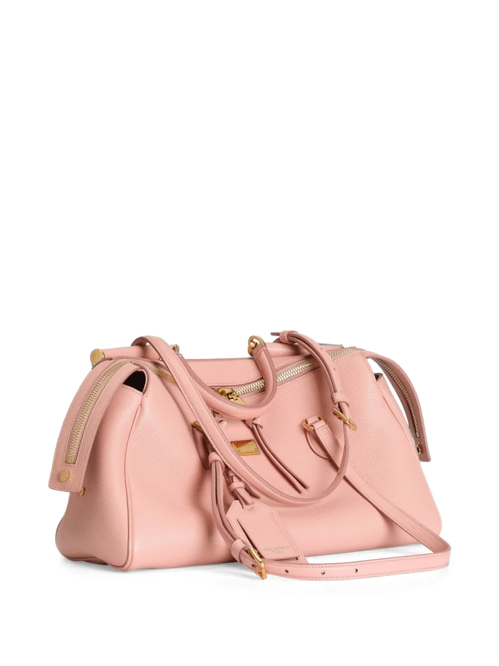 Dolce & Gabbana Medium Vittoria kalfsleren handtas Roze