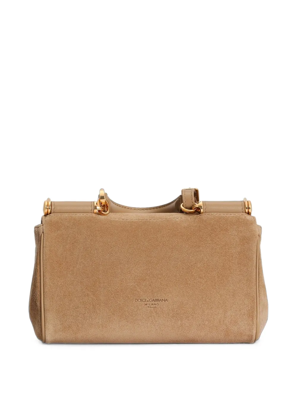 Dolce & Gabbana My Sicily mini-handtas van splitleer Beige