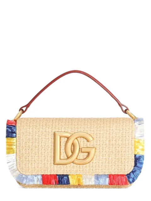 Dolce & Gabbana 3.5 拉菲草单肩包