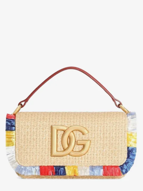 Dolce & Gabbana 3.5 拉菲草单肩包