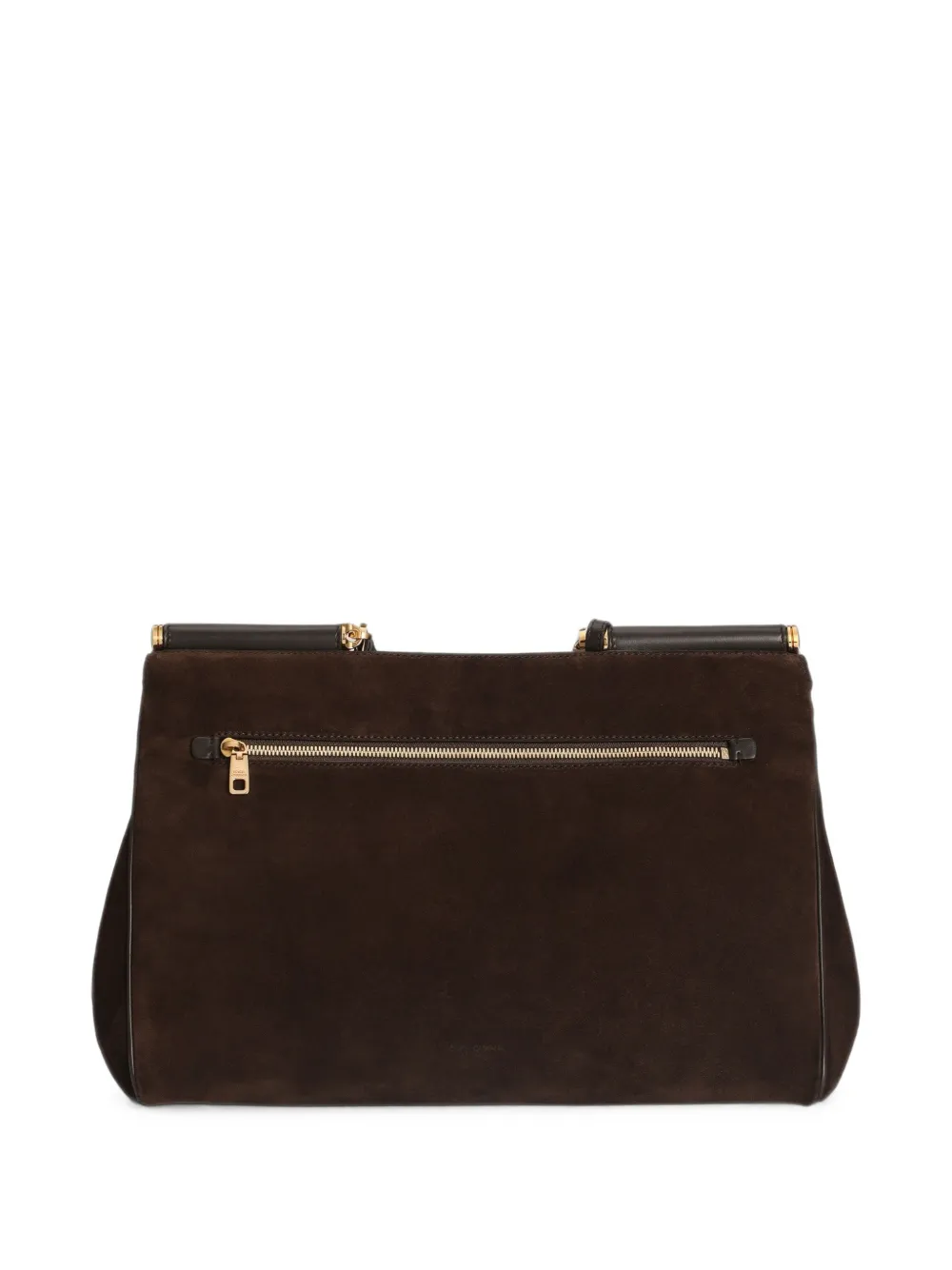 Dolce & Gabbana My Sicily handtas van kalfsleer Bruin
