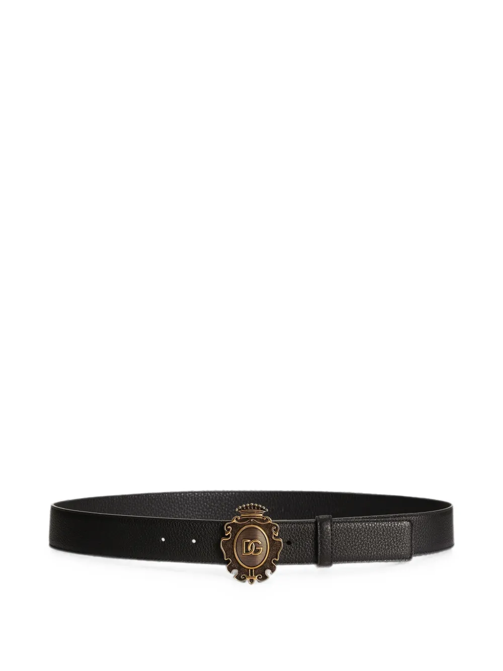 Dolce & Gabbana logo belt - Schwarz