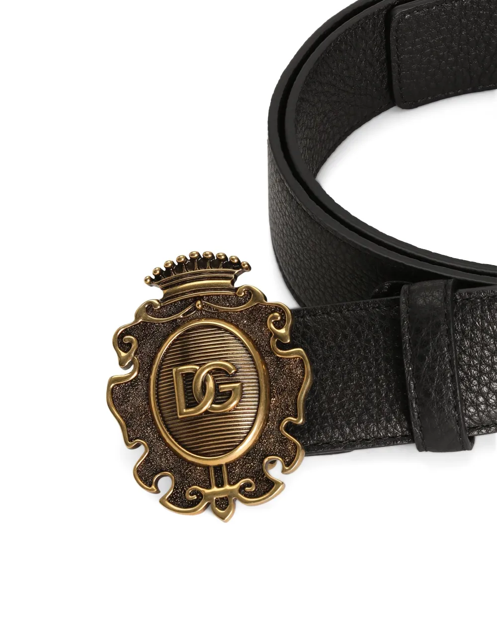 Dolce & Gabbana logo belt Zwart