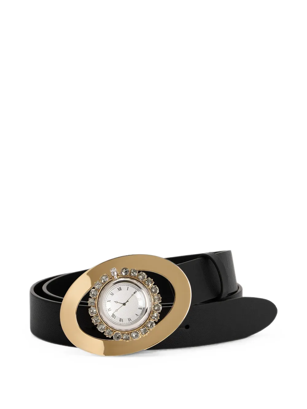 Dolce & Gabbana Leren riem Zwart