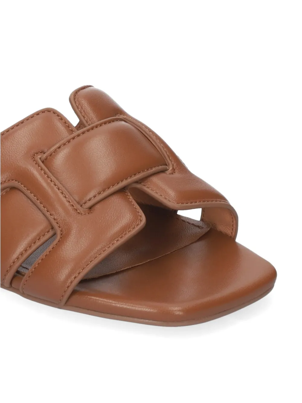 Bibi Lou Holly interwoven-strap square-toe sandals Bruin