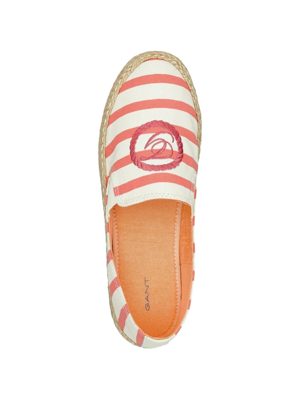 Gant striped espadrilles Wit