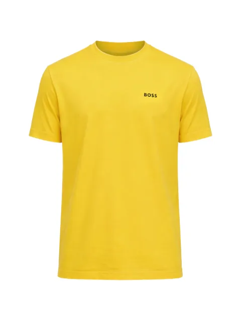 BOSS logo-detail cotton T-shirt