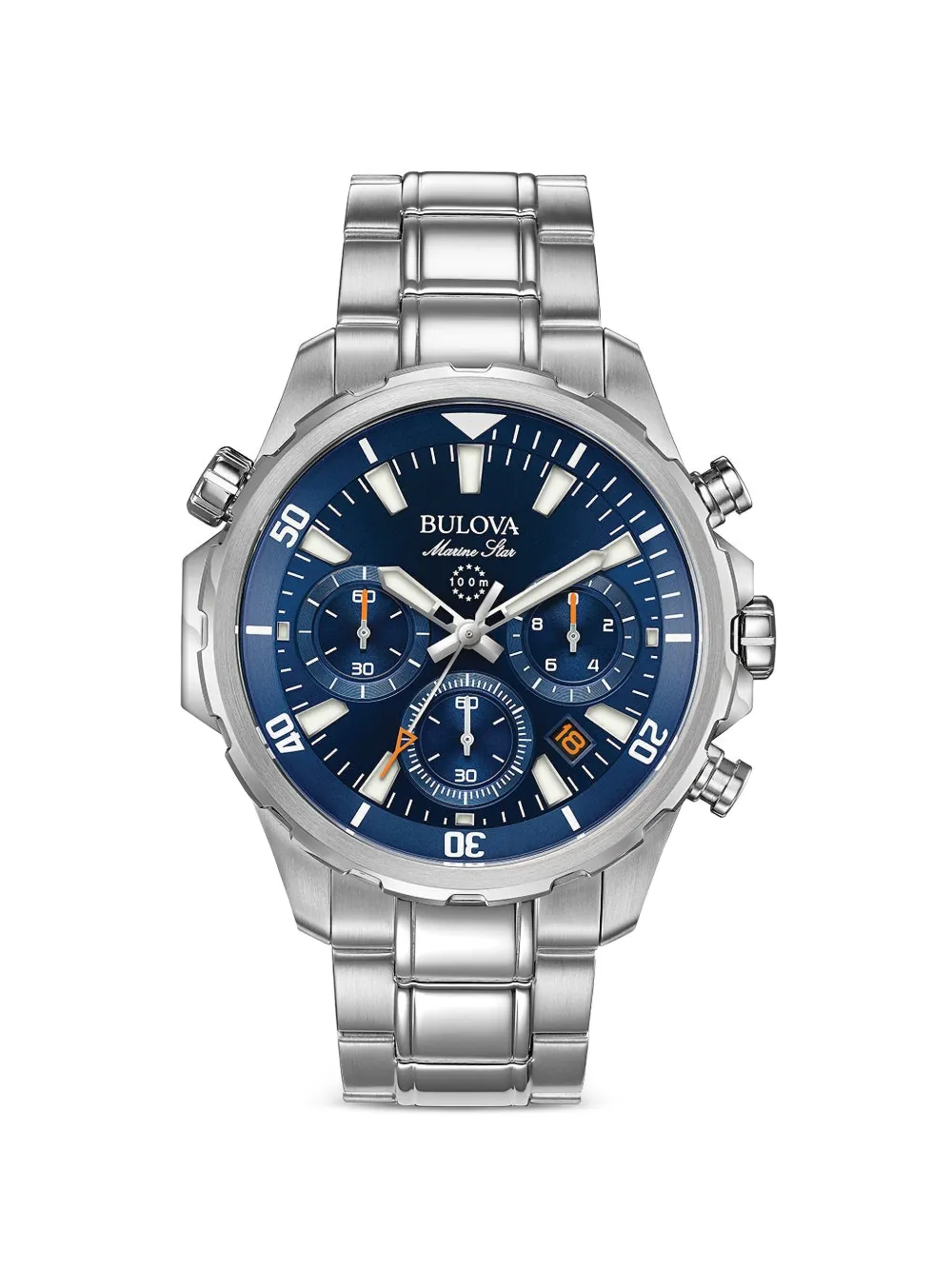 Bulova Marine Star 43 mm watch - Blu