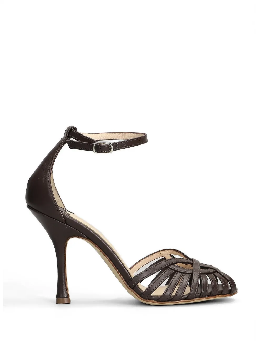 Anna F. caged buckle-fastening sandals Bruin