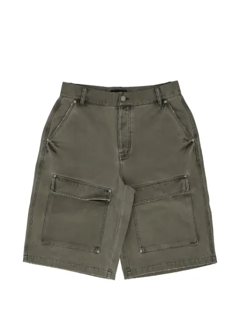 Purple Brand faded-effect cargo shorts