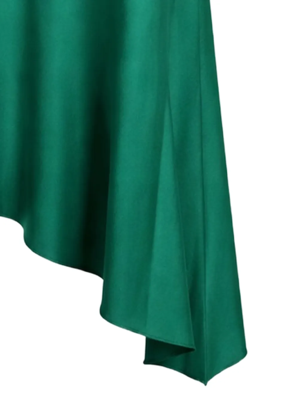 SIMKHAI Monica asymmetrische jurk Groen