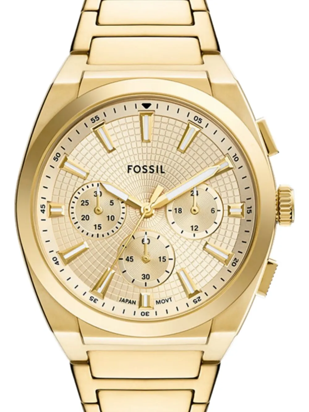  Fossil Reloj Everett Chronograph De 44 Mm - Dorado 