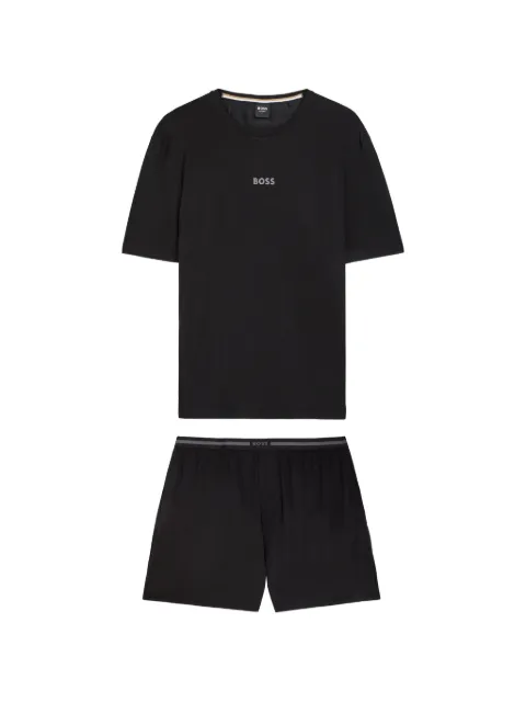 BOSS logo-print pyjamas set