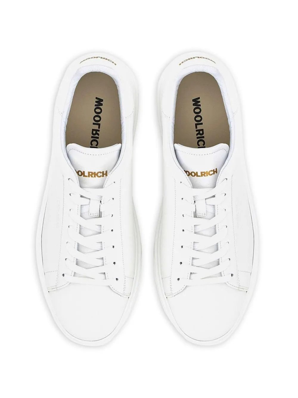 Woolrich Leren sneakers Wit