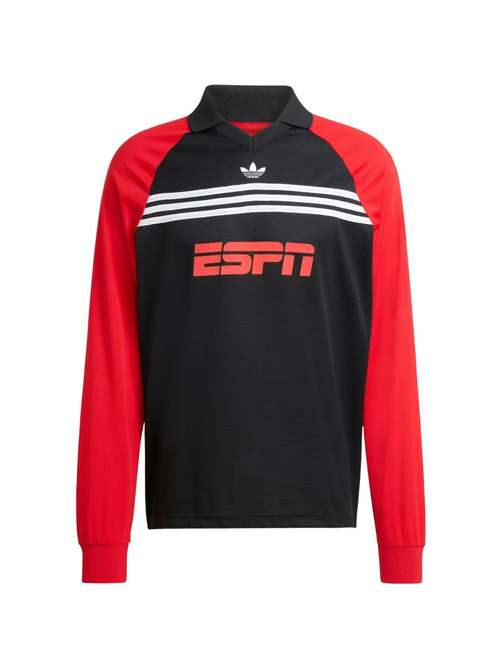 adidas logo-print long-sleeve t-shirt - Nero